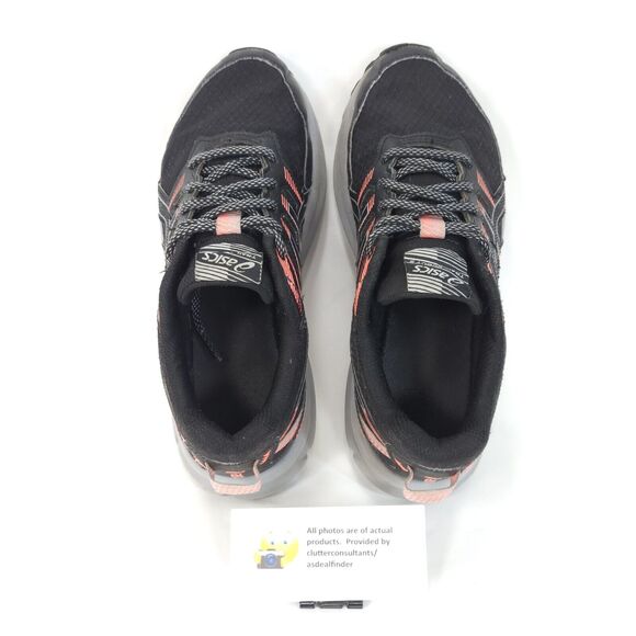 Asics Trail Scout 2 Athletic Lace Up Shoe Womens Size 6.5 1012B039 Black Pink - Picture 6 of 9